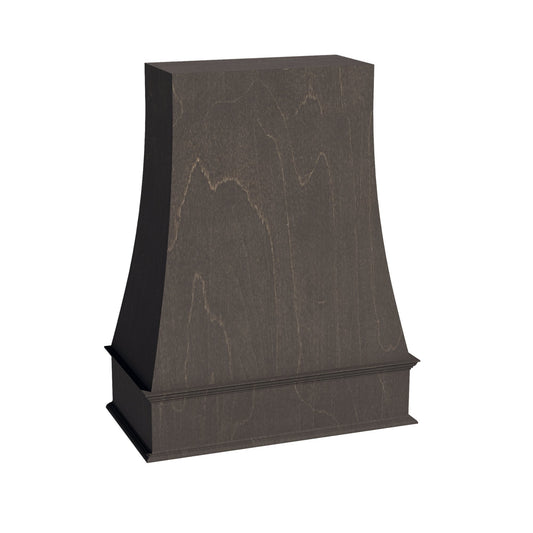 HG - WRH4836: Dark Gray Shaker 48"W x 36"H Wood Wall Mounted Range Hoods - NextCabinets
