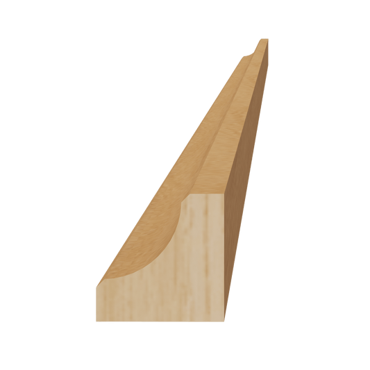 HT - ICM8: Timber Wood Shaker 96"W x 3/4"H x 3/4"D Inside Corner Molding - NextCabinets