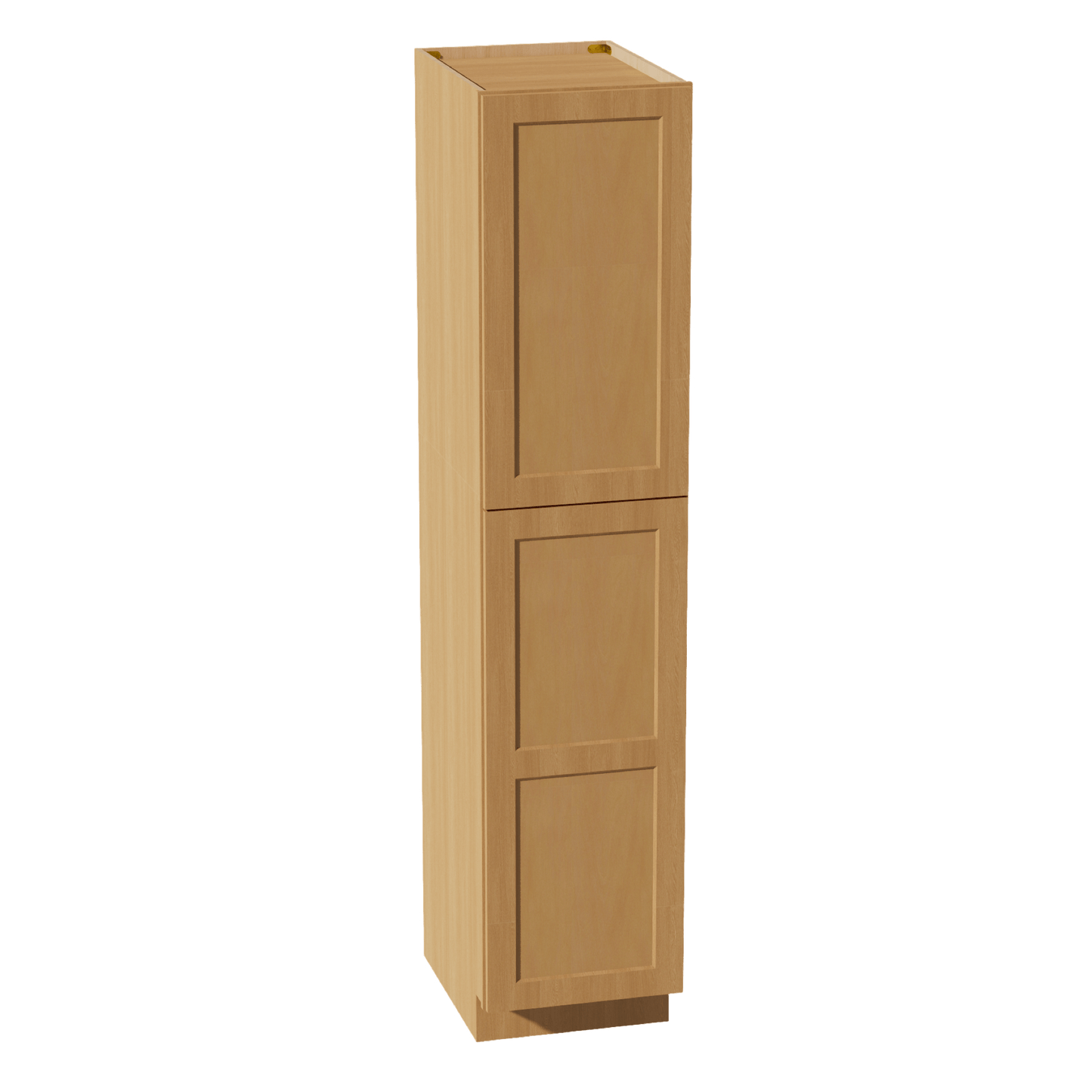 HT - TP1884: Timber Wood Shaker 18"W x 84"H x 24"D 2 Doors & 5 Shelves Tall Shelf Pantry Cabinets - NextCabinets