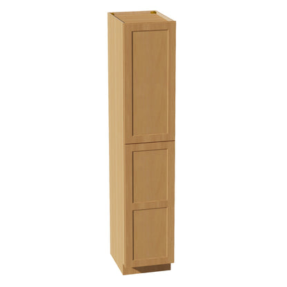 HT - TP1890: Timber Wood Shaker 18"W x 90"H x 24"D 2 Doors & 5 Shelves Tall Shelf Pantry Cabinets - NextCabinets