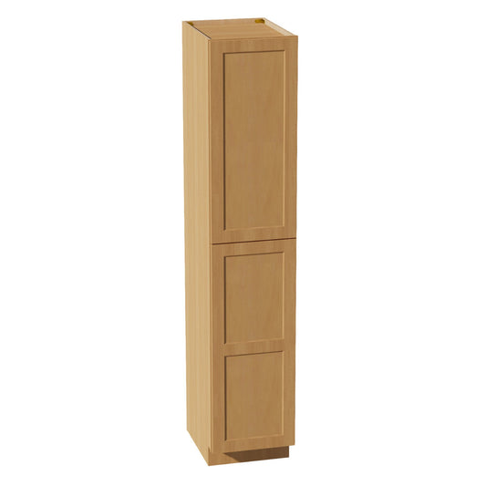 HT - TP1890: Timber Wood Shaker 18"W x 90"H x 24"D 2 Doors & 5 Shelves Tall Shelf Pantry Cabinets - NextCabinets