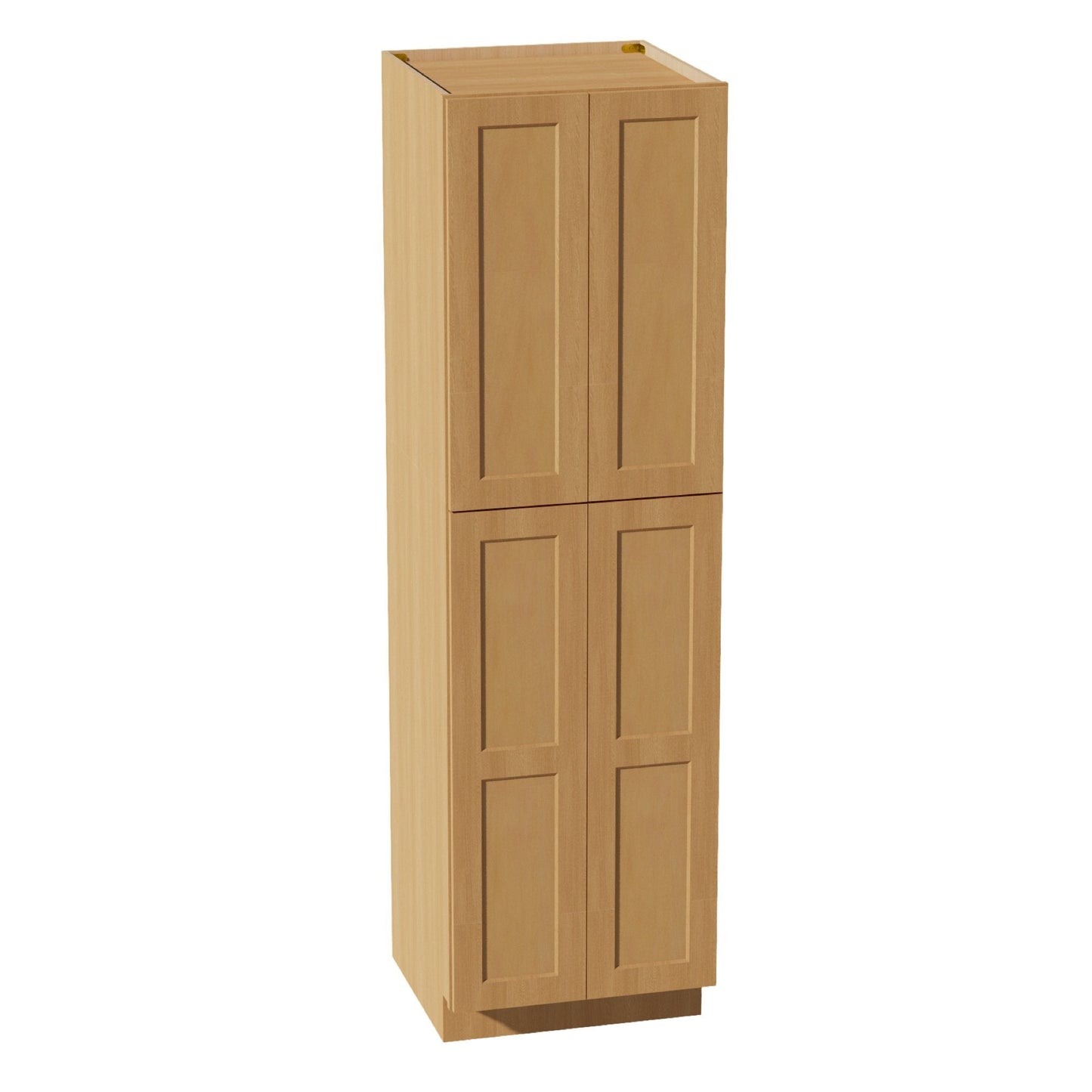 HT - TP2484: Timber Wood Shaker 24"W x 84"H x 24"D 5 Door & 5 Shelves Tall Shelf Pantry Cabinets - NextCabinets