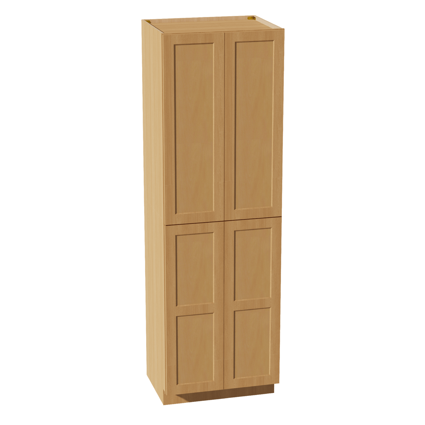 HT - TP3096: Timber Wood Shaker 30"W x 96"H x 24"D 2 Doors & 6 Shelves Tall Shelf Pantry Cabinets - NextCabinets