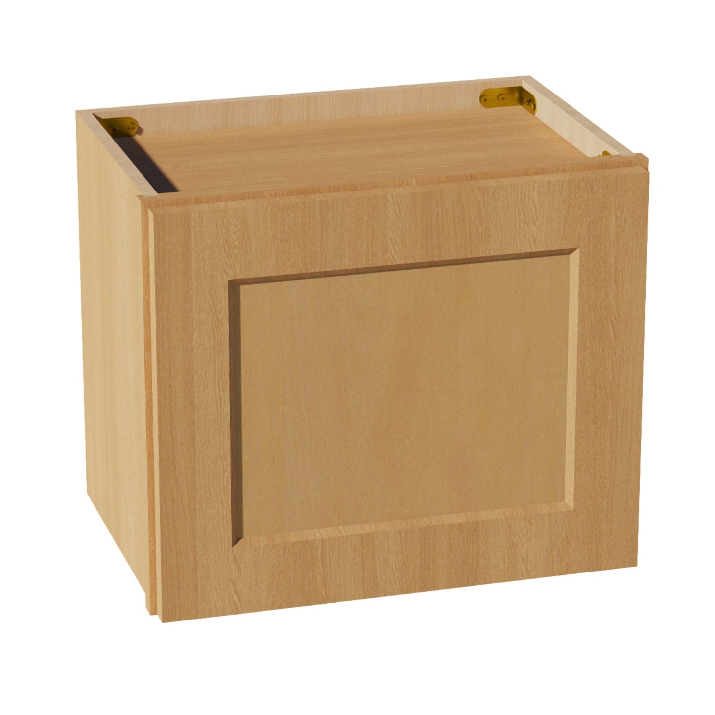 HT - W1815: Timber Wood Shaker 18"W x 15"H 1 Door Standard Wall Bridge Cabinet - NextCabinets