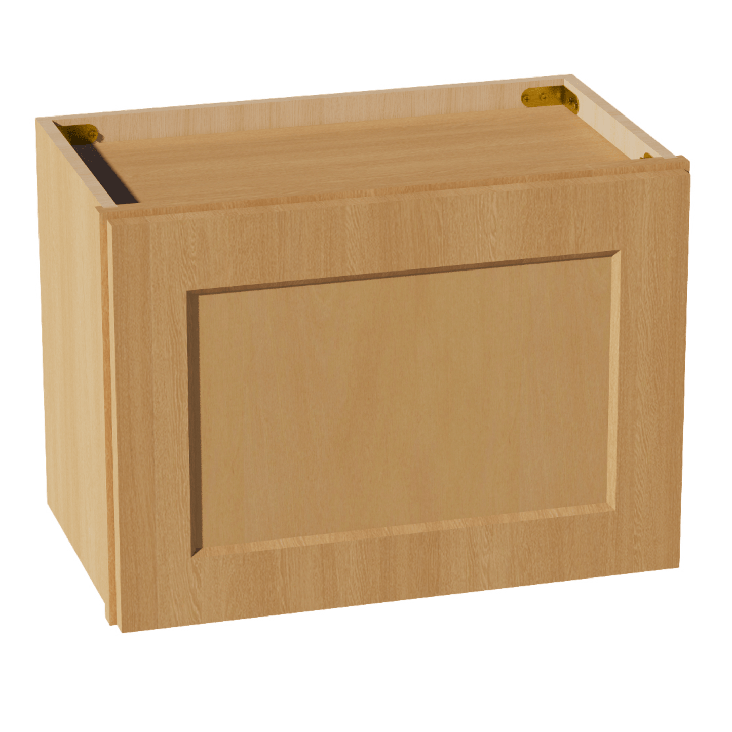 HT - W2115: Timber Wood Shaker 21"W x 15"H 1 Door Standard Wall Bridge Cabinet - NextCabinets