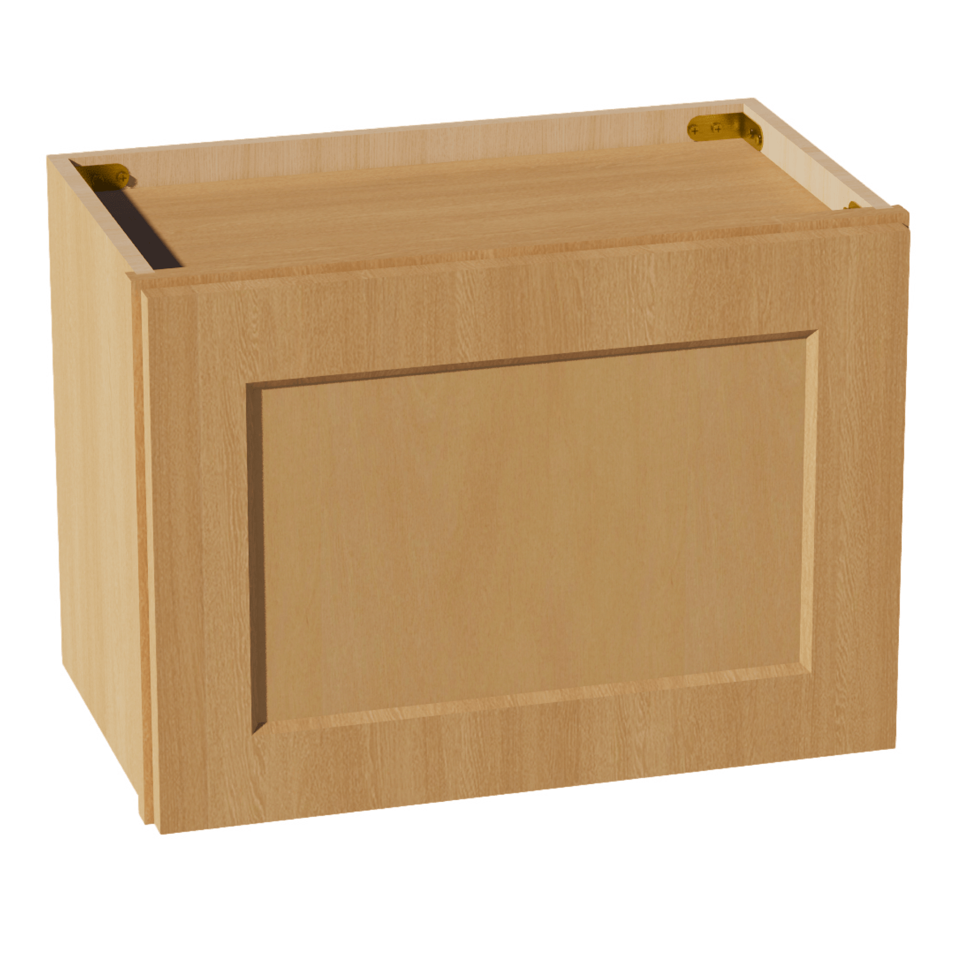 HT - W2115: Timber Wood Shaker 21"W x 15"H 1 Door Standard Wall Bridge Cabinet - NextCabinets