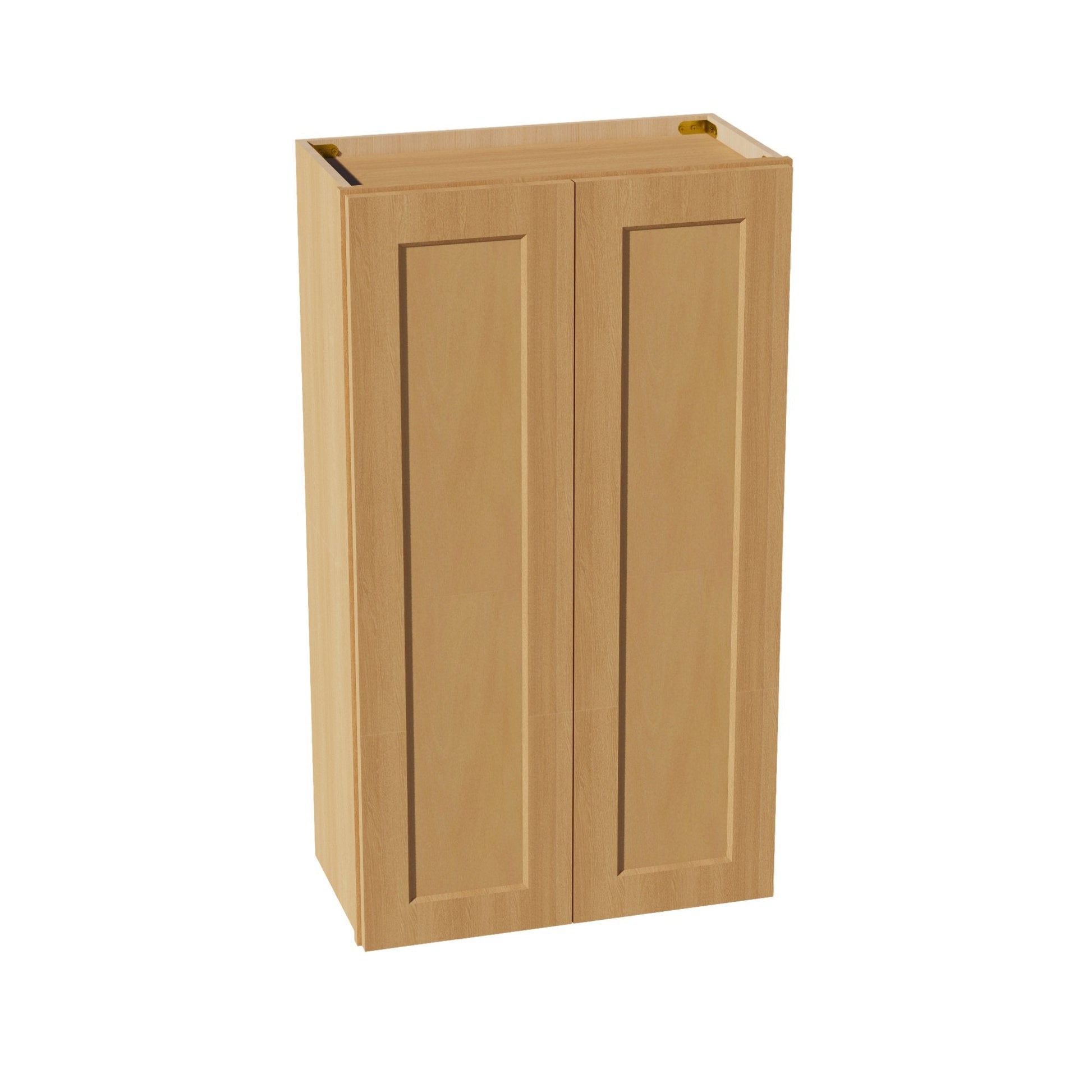 HT - W2442: Timber Wood Shaker 24"W x 42"H 2 Doors & 3 Shelves Standard Wall Cabinet - NextCabinets