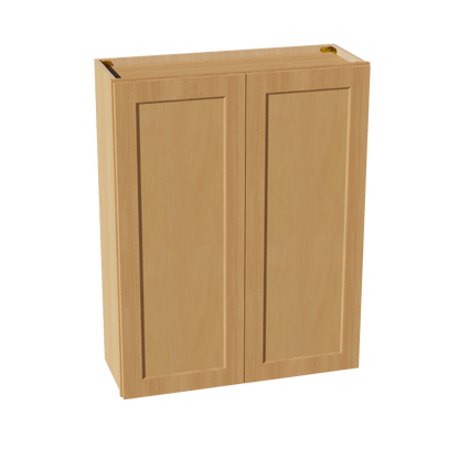 HT - W3342: Timber Wood Shaker 33"W x 42"H 2 Doors & 3 Shelves Standard Wall Cabinet - NextCabinets