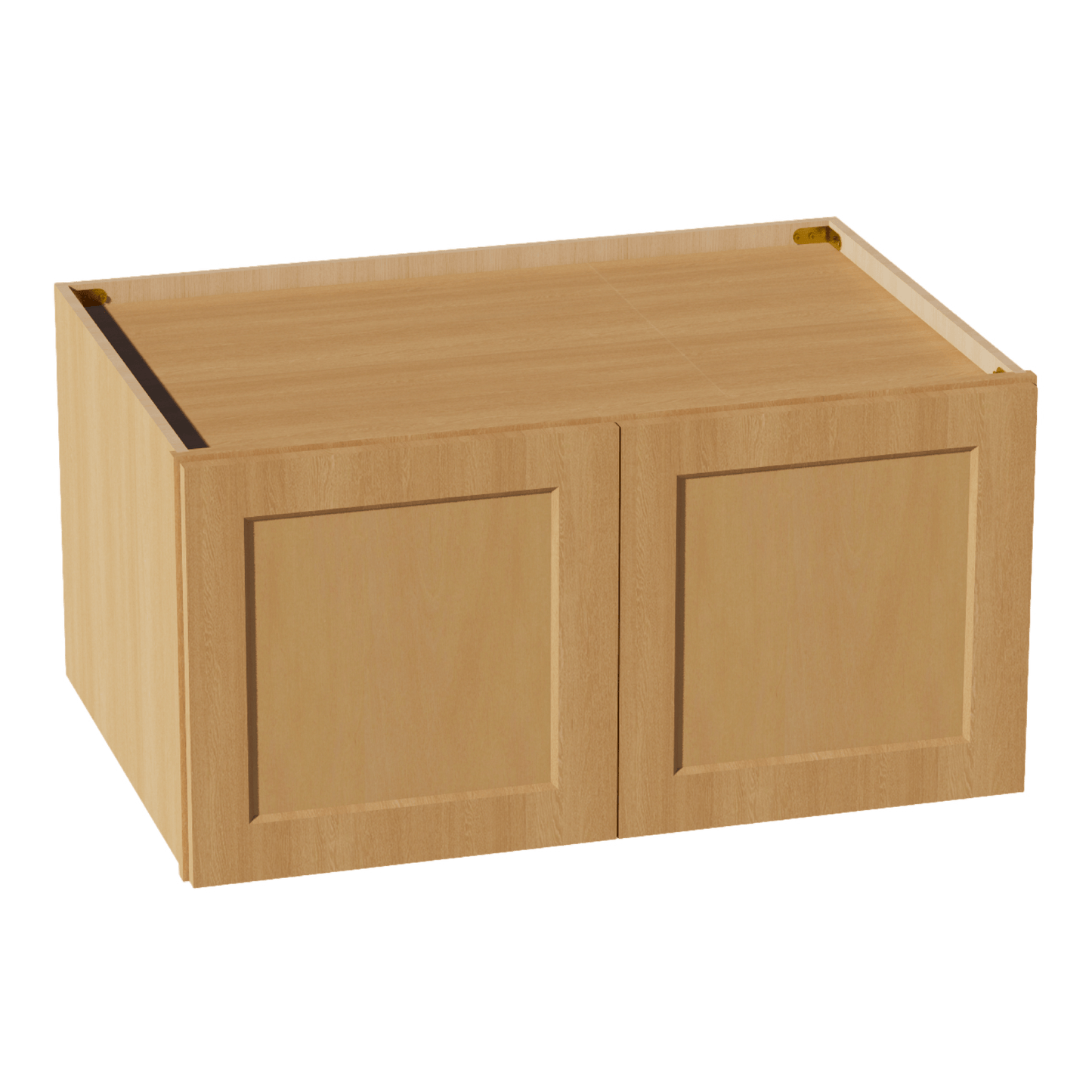 HT - W361824: Timber Wood Shaker 36"W x 18"H x 24"D 2 Doors Standard Bridge Wall Cabinet - NextCabinets