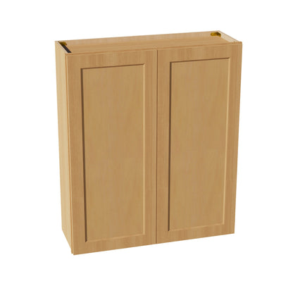 HT - W3642: Timber Wood Shaker 36"W x 42"H 2 Doors & 3 Shelves Standard Wall Cabinet - NextCabinets