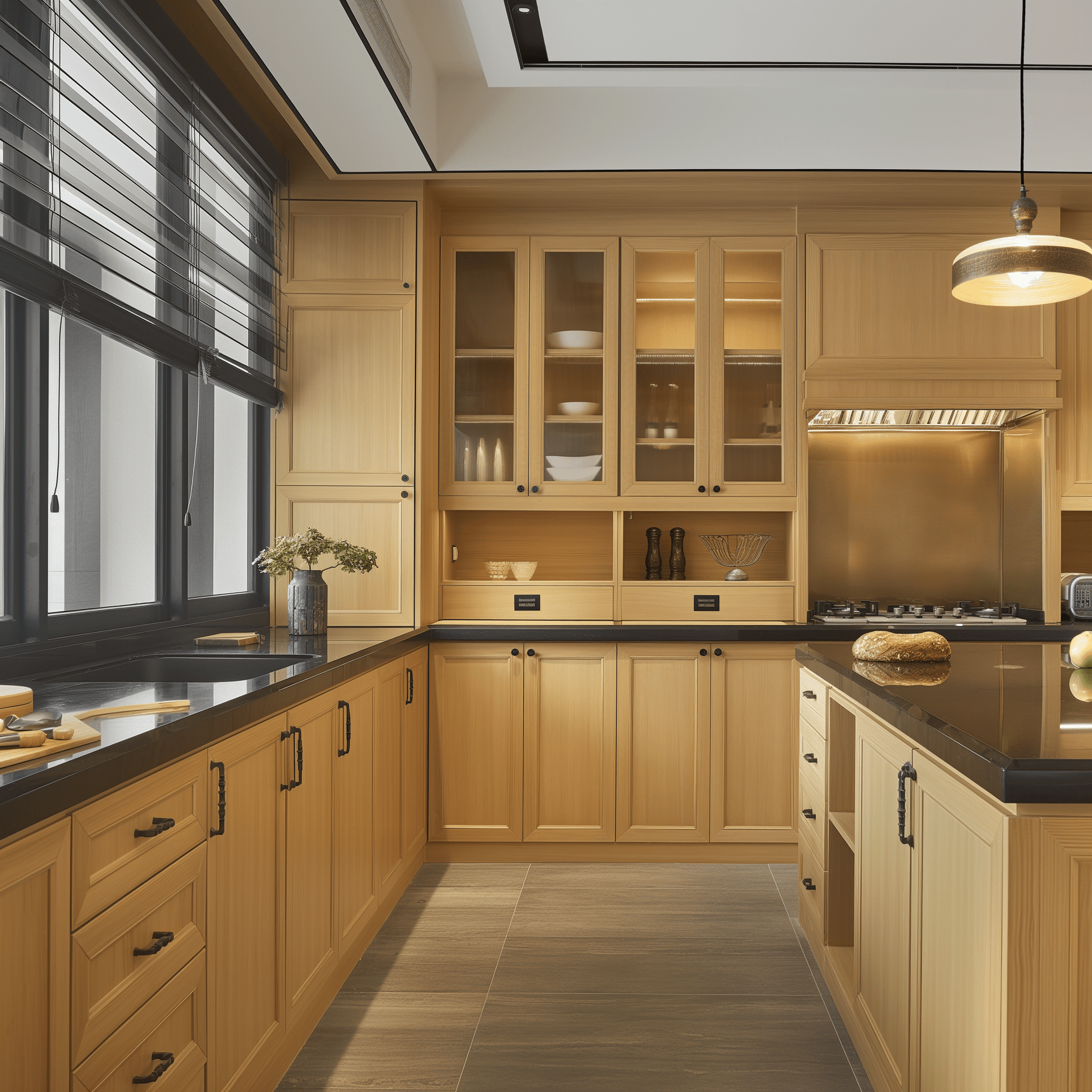 HT - WPC2436: Timber Wood Shaker 24"W x 36"H 1 Door & 2 Shelves Pie Cut Wall Corner Cabinet - NextCabinets