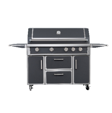 Grey - 49" Premium Propane Gas Grill with 4 Burners & Infrared Burner | 304 Stainless Steel | 99,000 BTU (Copy)