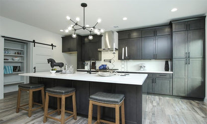 Charcoal Gray Shaker 10x10 RTA Cabinets