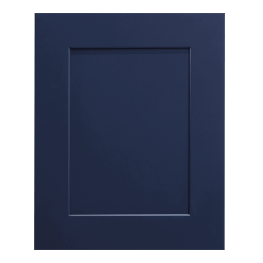Indigo Blue Shaker Sample Door - homecabinets