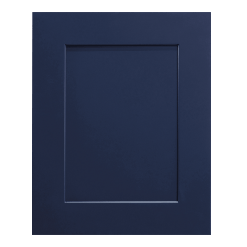 Navy Blue Shaker Door Sample