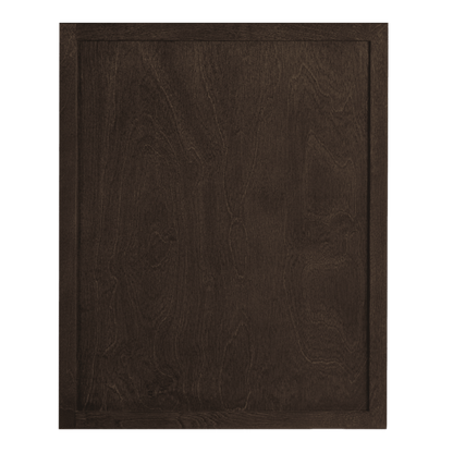Mocha Brown Slim Shaker Sample Door - homecabinets