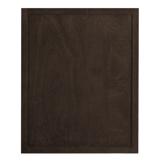 Slim Espresso Brown Shaker Door Sample