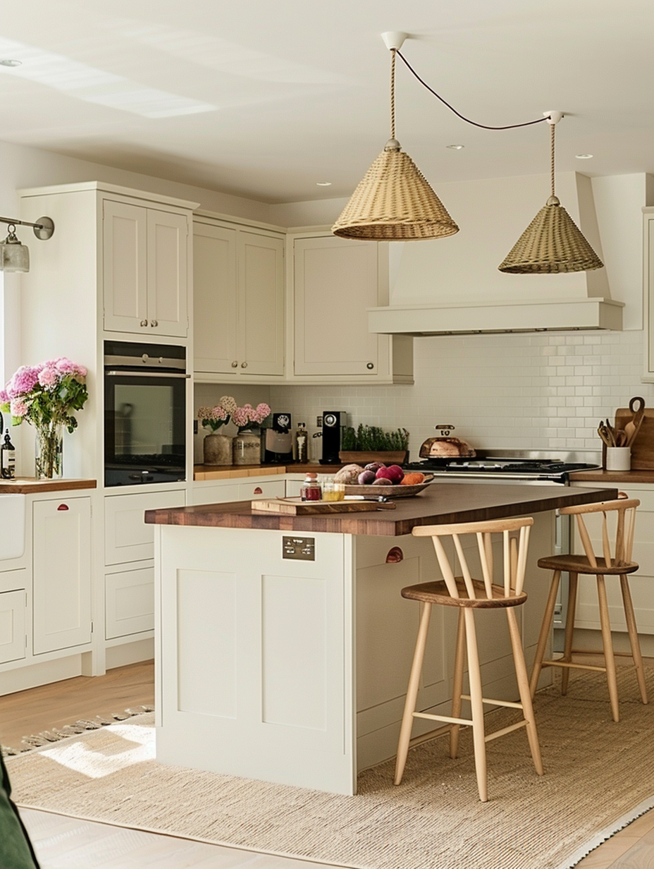 Ivory White Shaker 10x10 RTA Cabinets