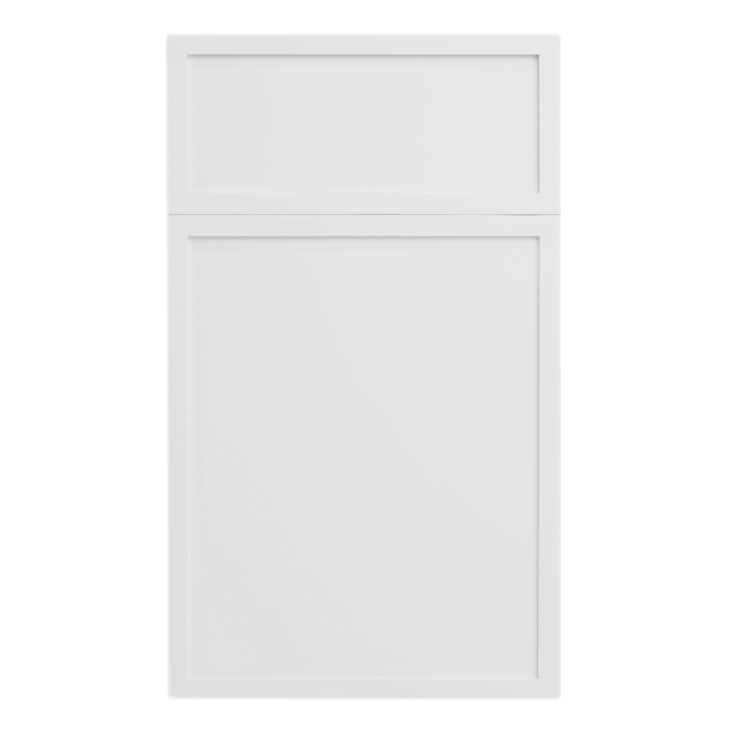 SF - OC3390: Frost White Slim Shaker 33"W x 90"H x 24"D 2 Doors & 3 Drawers Tall Oven Shelf Cabinets - NextCabinets