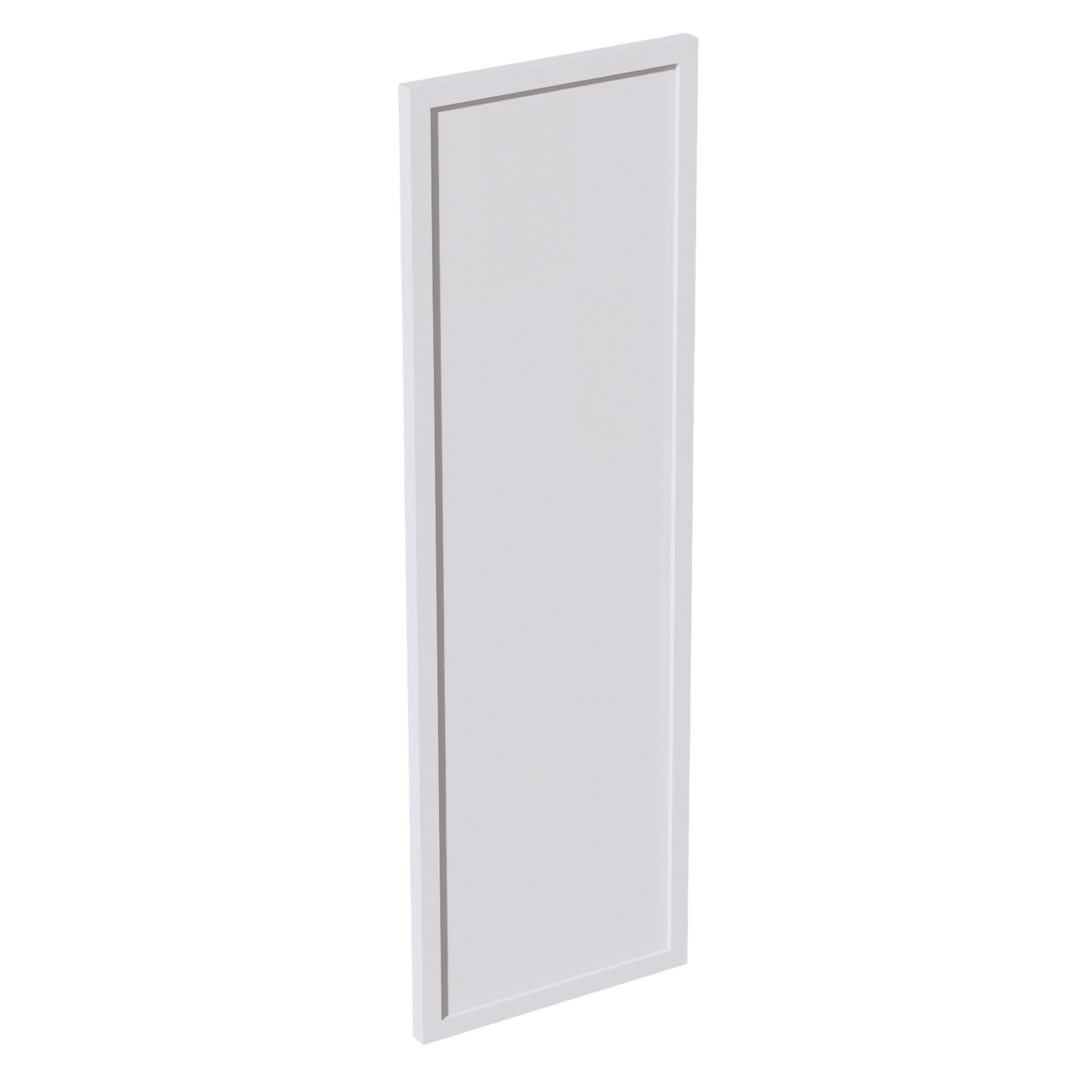 SF - WP - W36: Frost White Slim Shaker 36" - 11 - 1/2"W x 35 - 1/2"H x 3/4"D Wainscot Panel Wall - NextCabinets