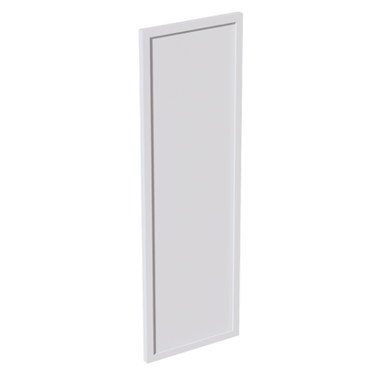 SF - WP - W36: Frost White Slim Shaker 36" - 11 - 1/2"W x 35 - 1/2"H x 3/4"D Wainscot Panel Wall - NextCabinets