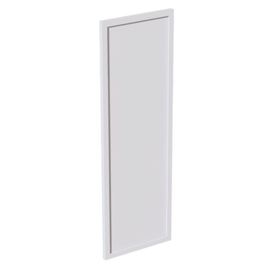 SF - WP - W36: Frost White Slim Shaker 36" - 11 - 1/2"W x 35 - 1/2"H x 3/4"D Wainscot Panel Wall - NextCabinets