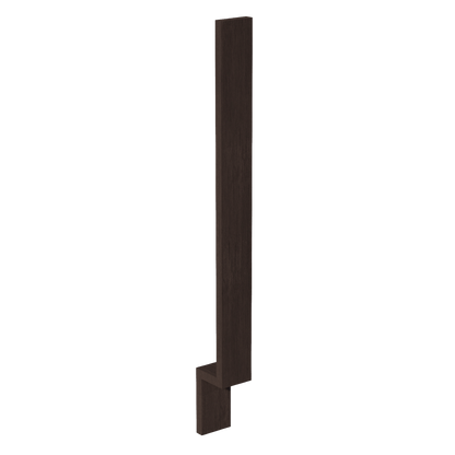 SM - BF3: Mocha Brown Slim Shaker 3"W Base Cabinet Filler - NextCabinets