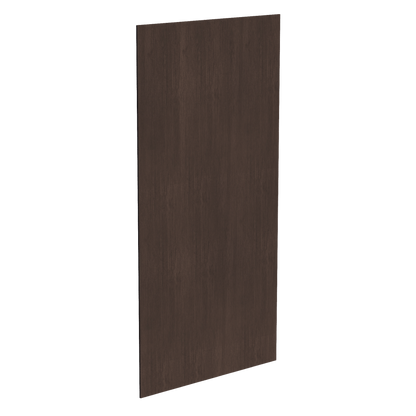 SM - BP48x96 - 1/2: Mocha Brown Slim Shaker 48"W x 96"H x 1/2"D Base End Skin Panel - NextCabinets