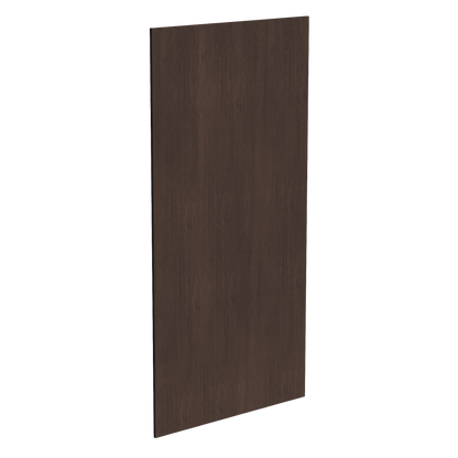 SM - BP48x96 - 3/4: Mocha Brown Slim Shaker 48"W x 96"H x 3/4"D Base End Skin Panel - NextCabinets