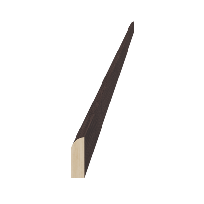 SM - SM8 - S: Mocha Brown Slim Shaker 96"W x 3/4"H x 1/4"D Scribe Molding - NextCabinets
