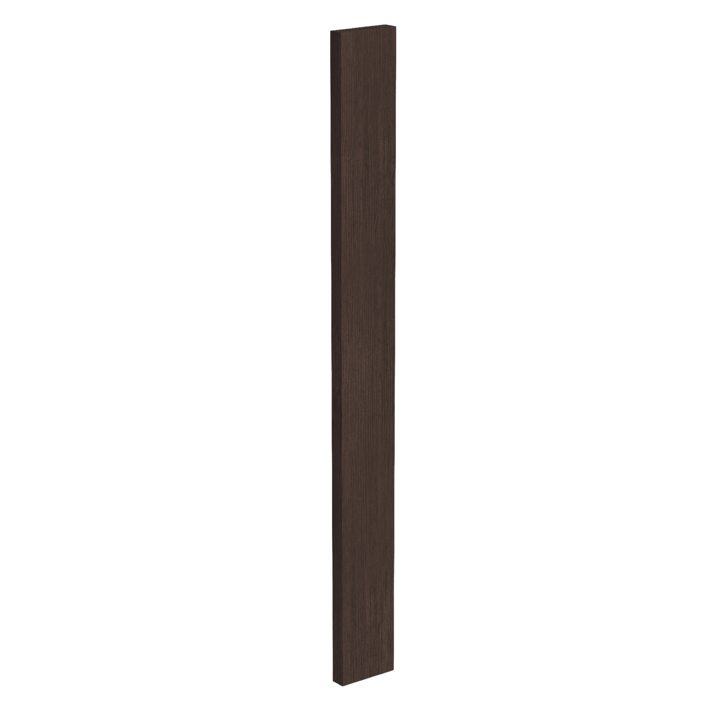 SM - WF330: Mocha Brown Slim Shaker 03"W x 30"H Wall Cabinet Filler - NextCabinets