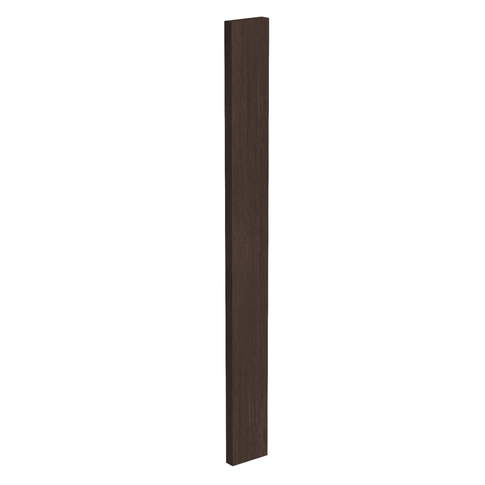 SM - WF330: Mocha Brown Slim Shaker 03"W x 30"H Wall Cabinet Filler - NextCabinets