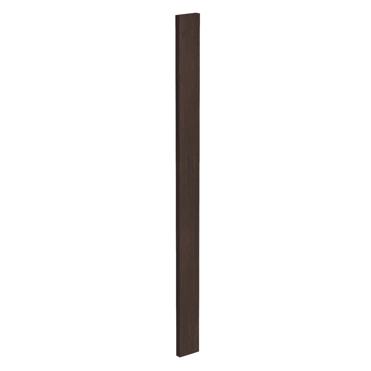SM - WF342: Mocha Brown Slim Shaker 03"W x 42"H Wall Cabinet Filler - NextCabinets