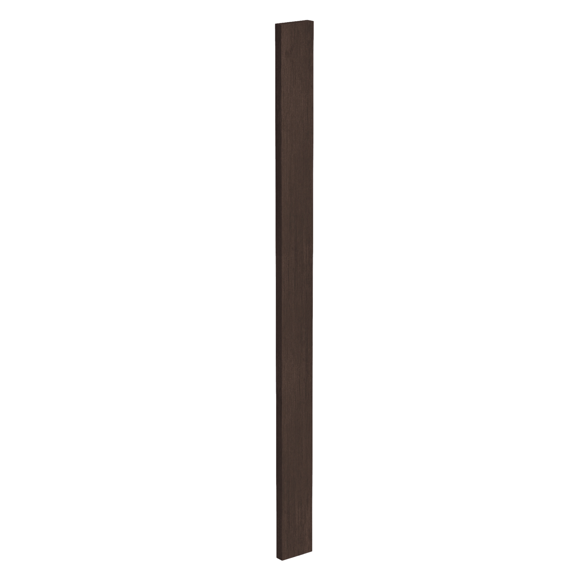 SM - WF342: Mocha Brown Slim Shaker 03"W x 42"H Wall Cabinet Filler - NextCabinets