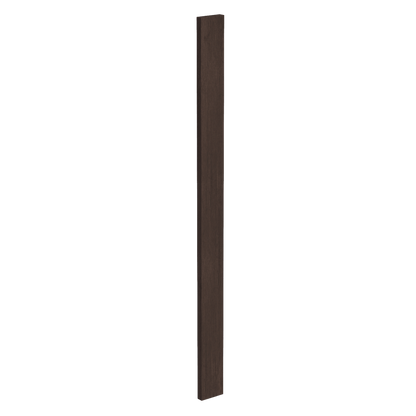 SM - WF342: Mocha Brown Slim Shaker 03"W x 42"H Wall Cabinet Filler - NextCabinets