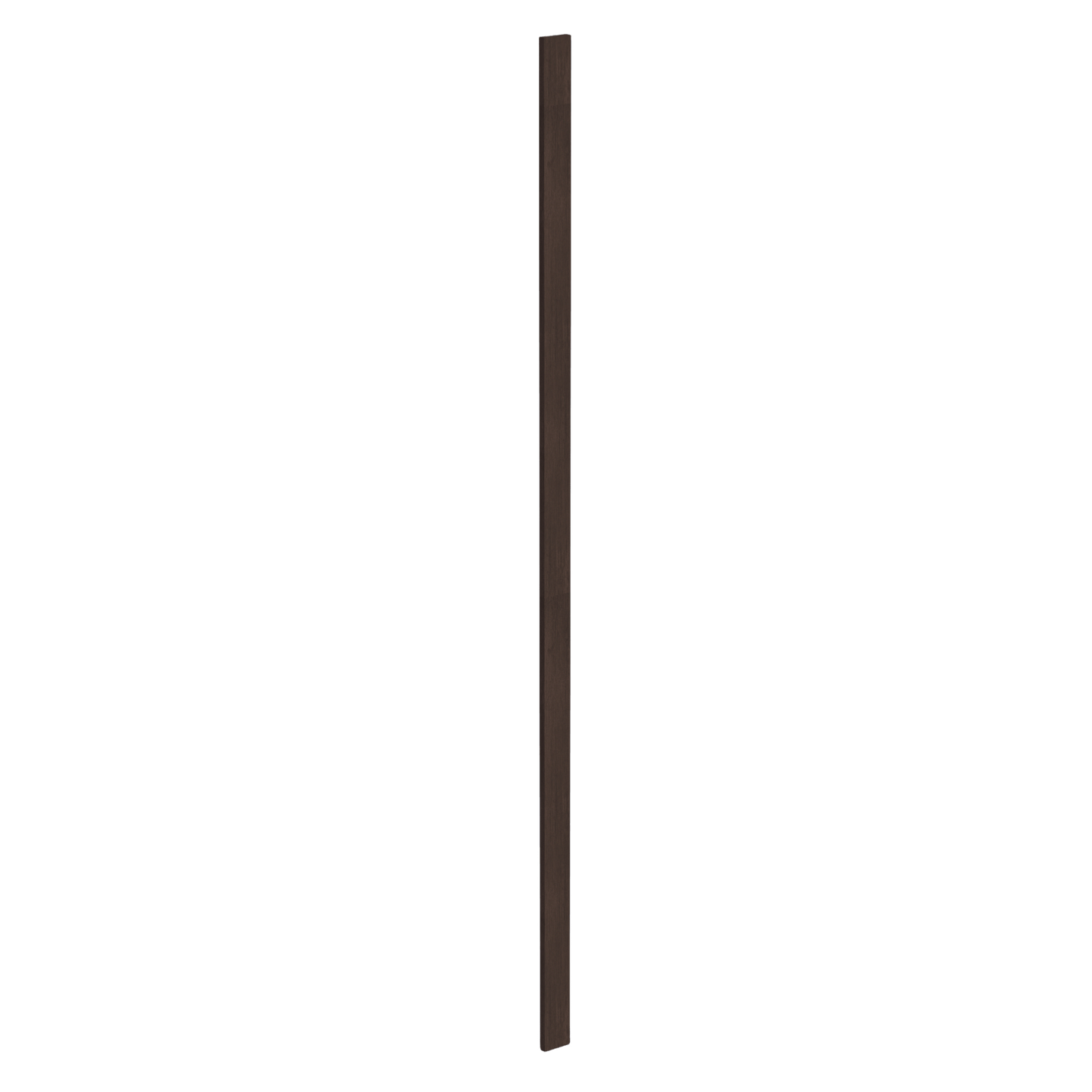 SM - WF396: Mocha Brown Slim Shaker 03"W x 96"H Wall Cabinet Filler - NextCabinets