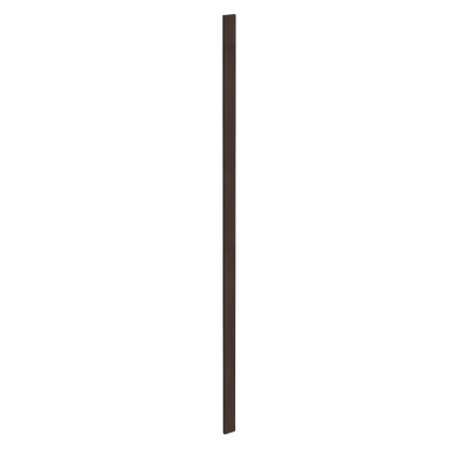SM - WF396: Mocha Brown Slim Shaker 03"W x 96"H Wall Cabinet Filler - NextCabinets