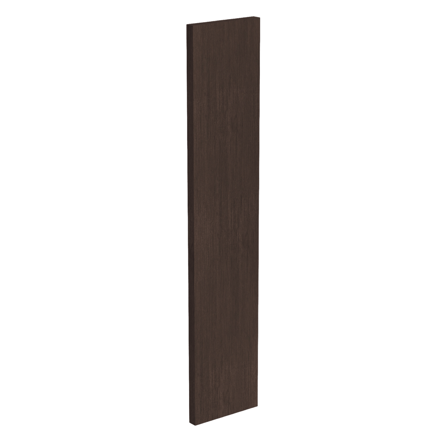 SM - WF630: Mocha Brown Slim Shaker 06"W x 30"H Wall Cabinet Filler - NextCabinets