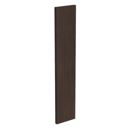 SM - WF630: Mocha Brown Slim Shaker 06"W x 30"H Wall Cabinet Filler - NextCabinets
