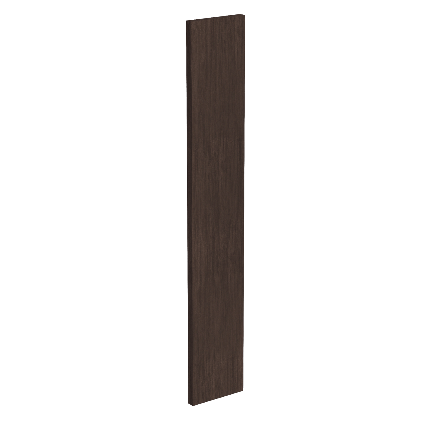 SM - WF636: Mocha Brown Slim Shaker 06"W x 36"H Wall Cabinet Filler - NextCabinets