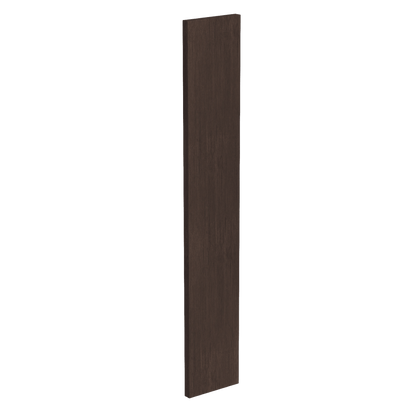 SM - WF636: Mocha Brown Slim Shaker 06"W x 36"H Wall Cabinet Filler - NextCabinets