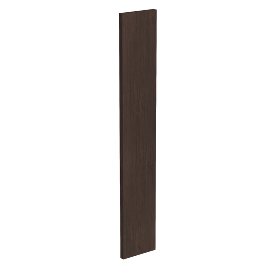 SM - WF636: Mocha Brown Slim Shaker 06"W x 36"H Wall Cabinet Filler - NextCabinets
