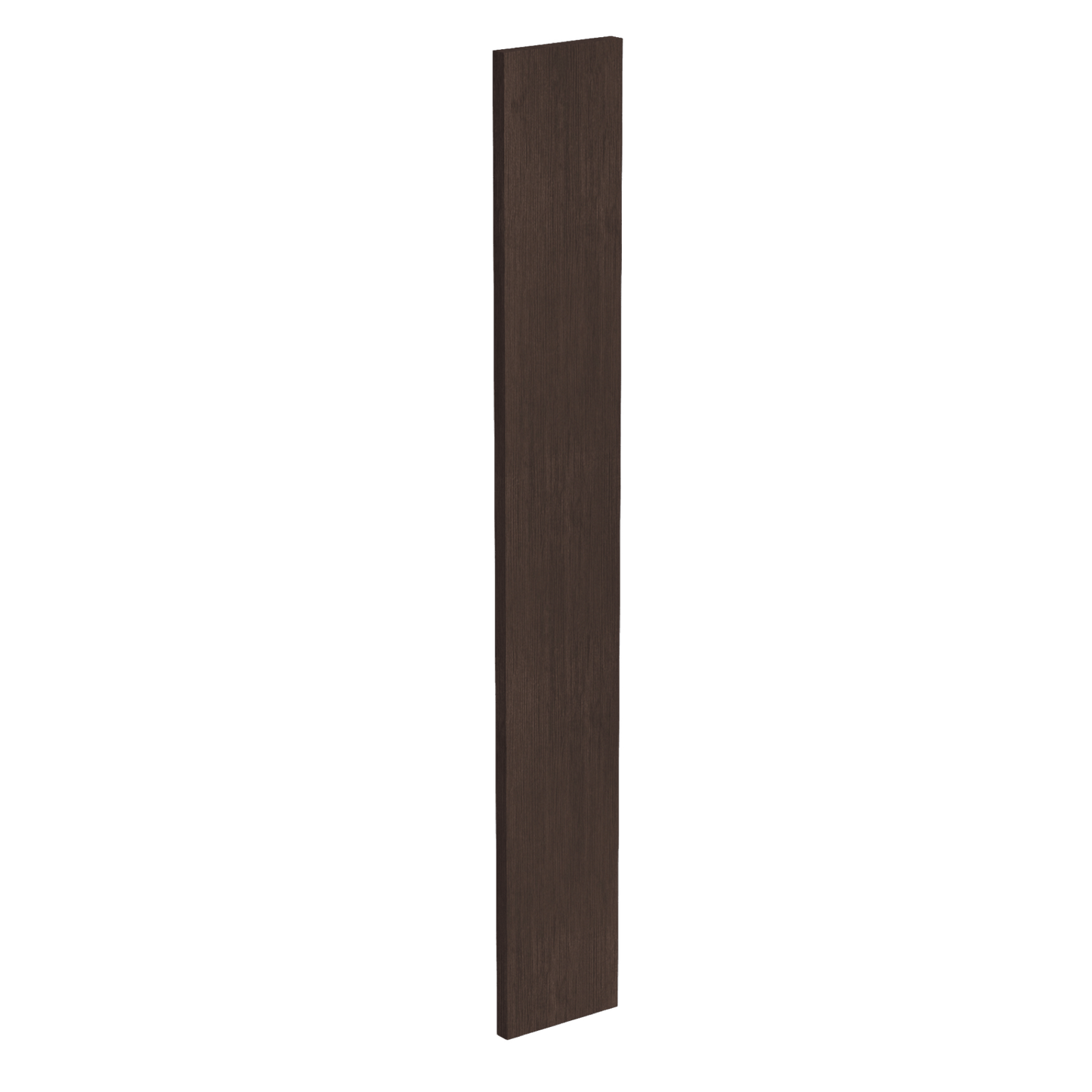 SM - WF642: Mocha Brown Slim Shaker 06"W x 42"H Wall Cabinet Filler - NextCabinets