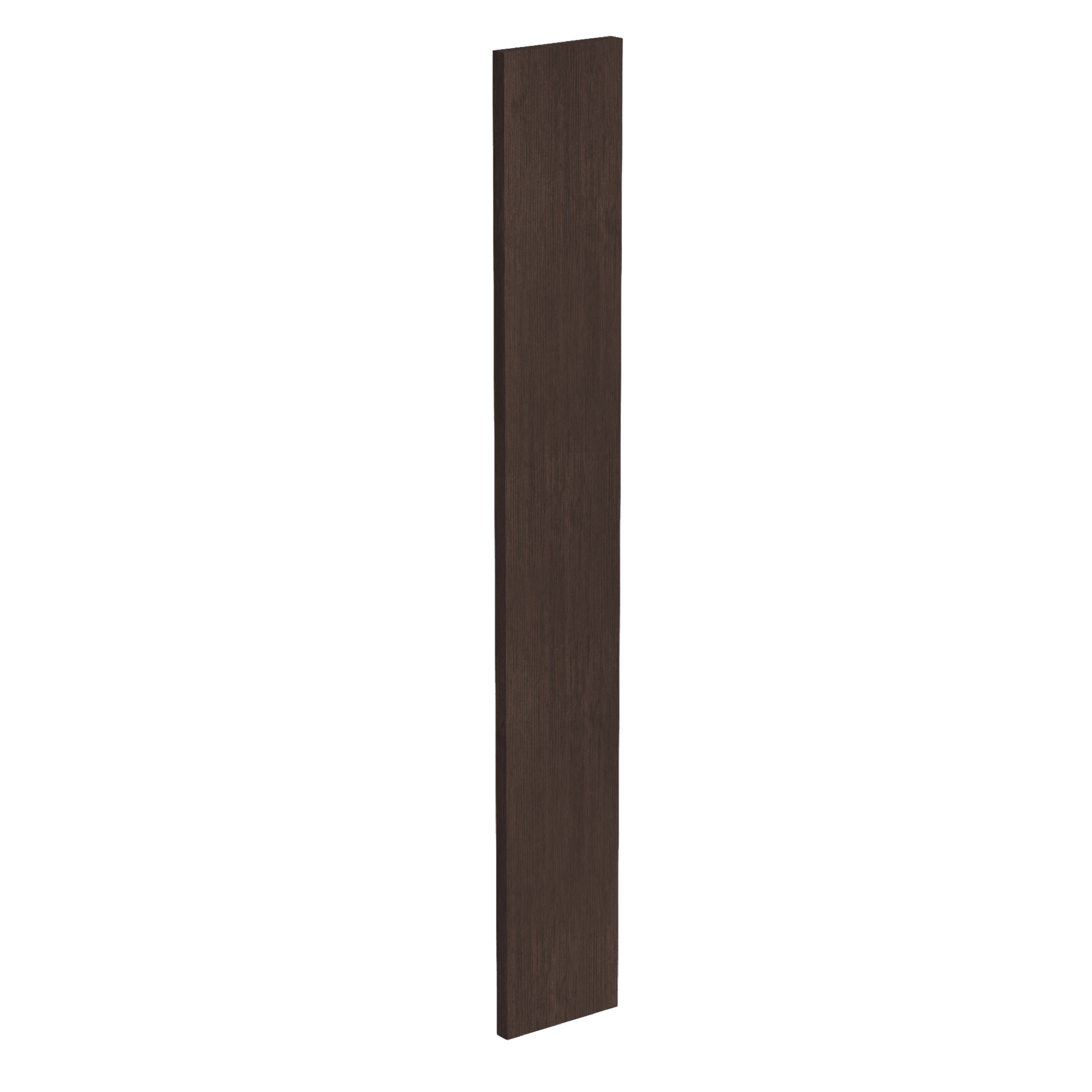 SM - WF642: Mocha Brown Slim Shaker 06"W x 42"H Wall Cabinet Filler - NextCabinets