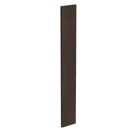 SM - WF642: Mocha Brown Slim Shaker 06"W x 42"H Wall Cabinet Filler - NextCabinets