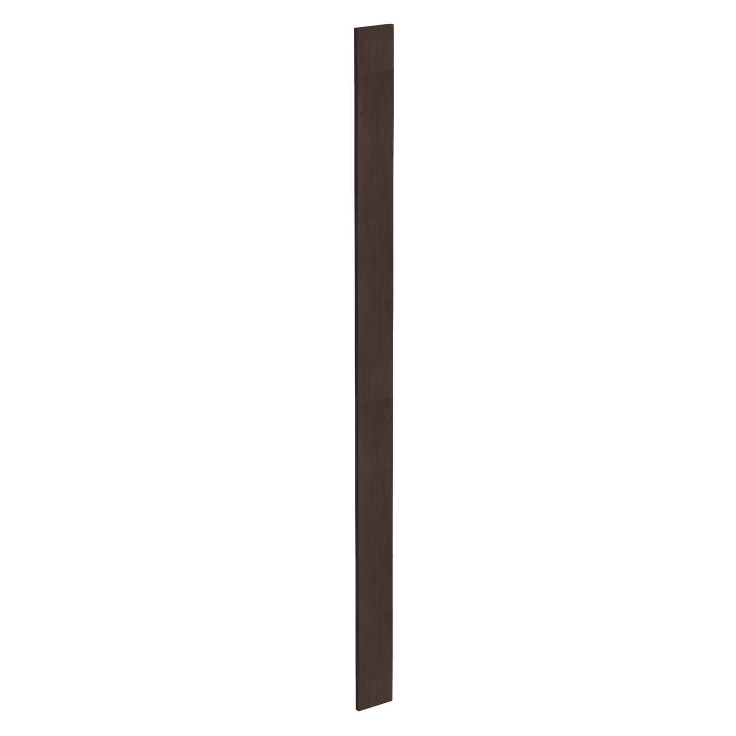 SM - WF696: Mocha Brown Slim Shaker 06"W x 96"H Wall Cabinet Filler - NextCabinets