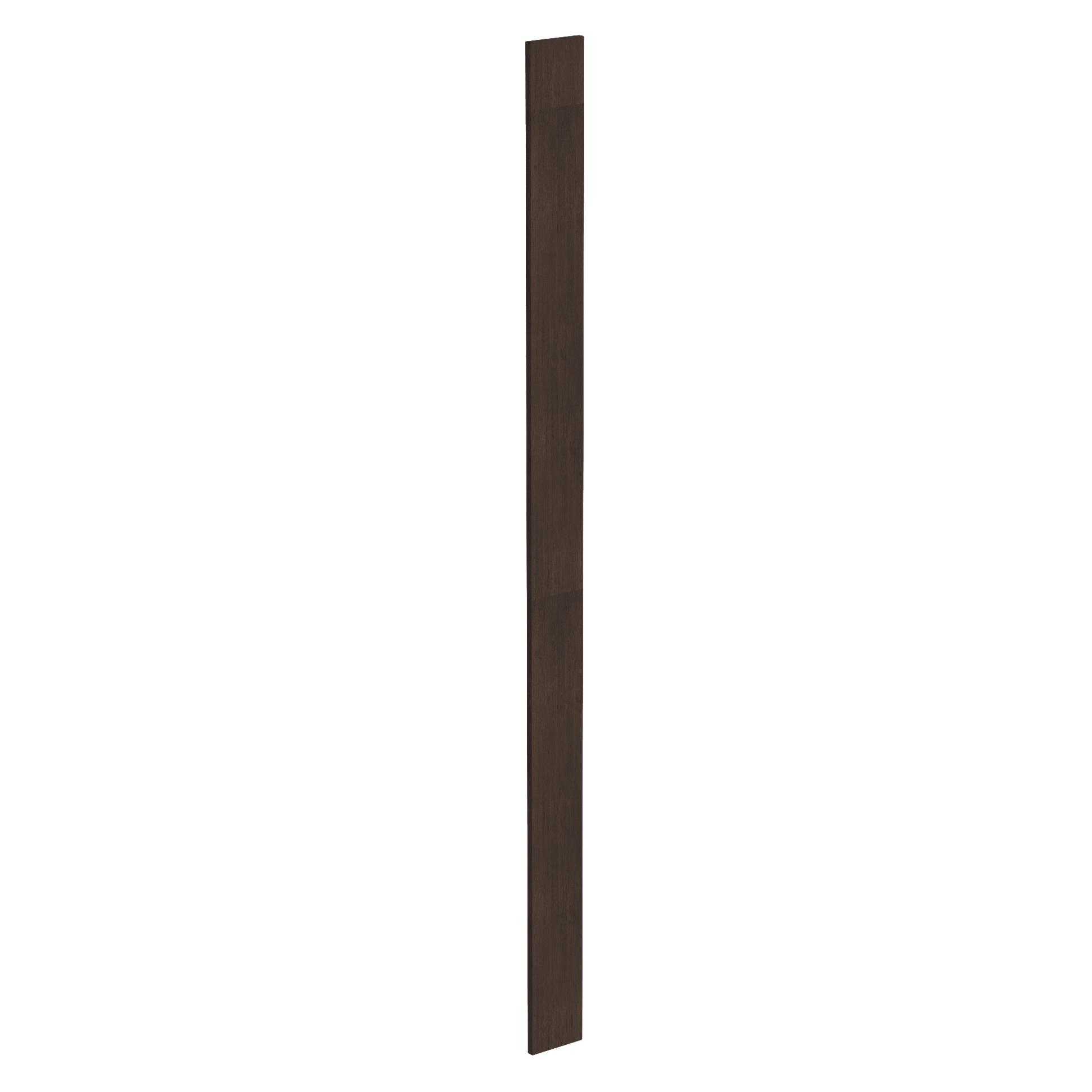 SM - WF696: Mocha Brown Slim Shaker 06"W x 96"H Wall Cabinet Filler - NextCabinets