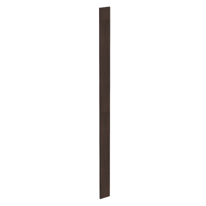 SM - WF696: Mocha Brown Slim Shaker 06"W x 96"H Wall Cabinet Filler - NextCabinets