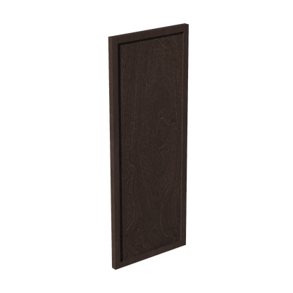 SM - WP - W30: Mocha Brown Slim Shaker 30" - 11 - 1/2"W x 29 - 1/2"H x 3/4"D Wainscot Panel Wall - NextCabinets