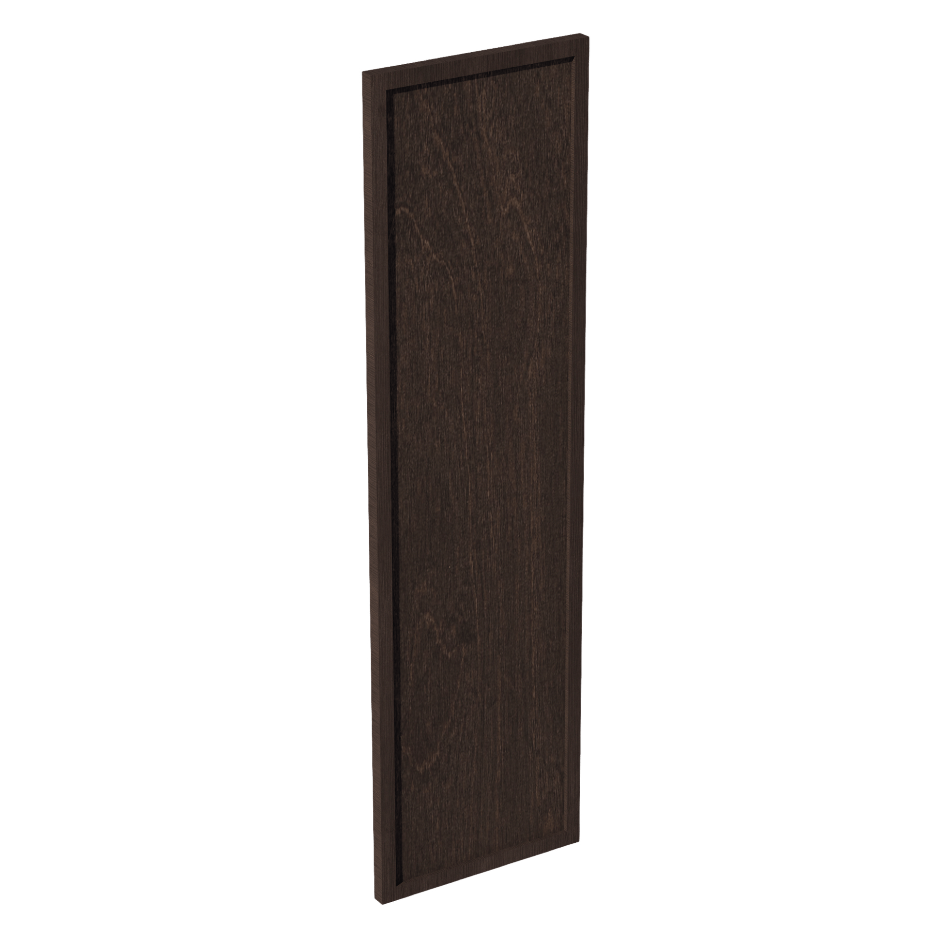 SM - WP - W42: Mocha Brown Slim Shaker 42" - 11 - 1/2"W x 41 - 1/2"H x 3/4"D Wainscot Panel Wall - NextCabinets